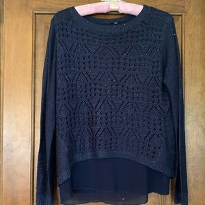 Sequined dressy sweater